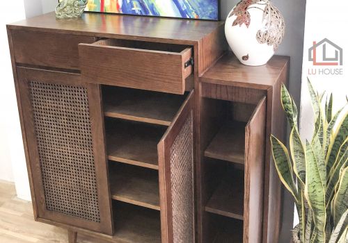 Tủ giày 3 cánh Rattan