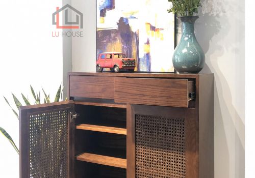 Tủ giày 2 cánh Rattan