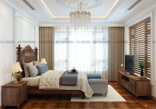 Phòng ngủ nhà anh Nam